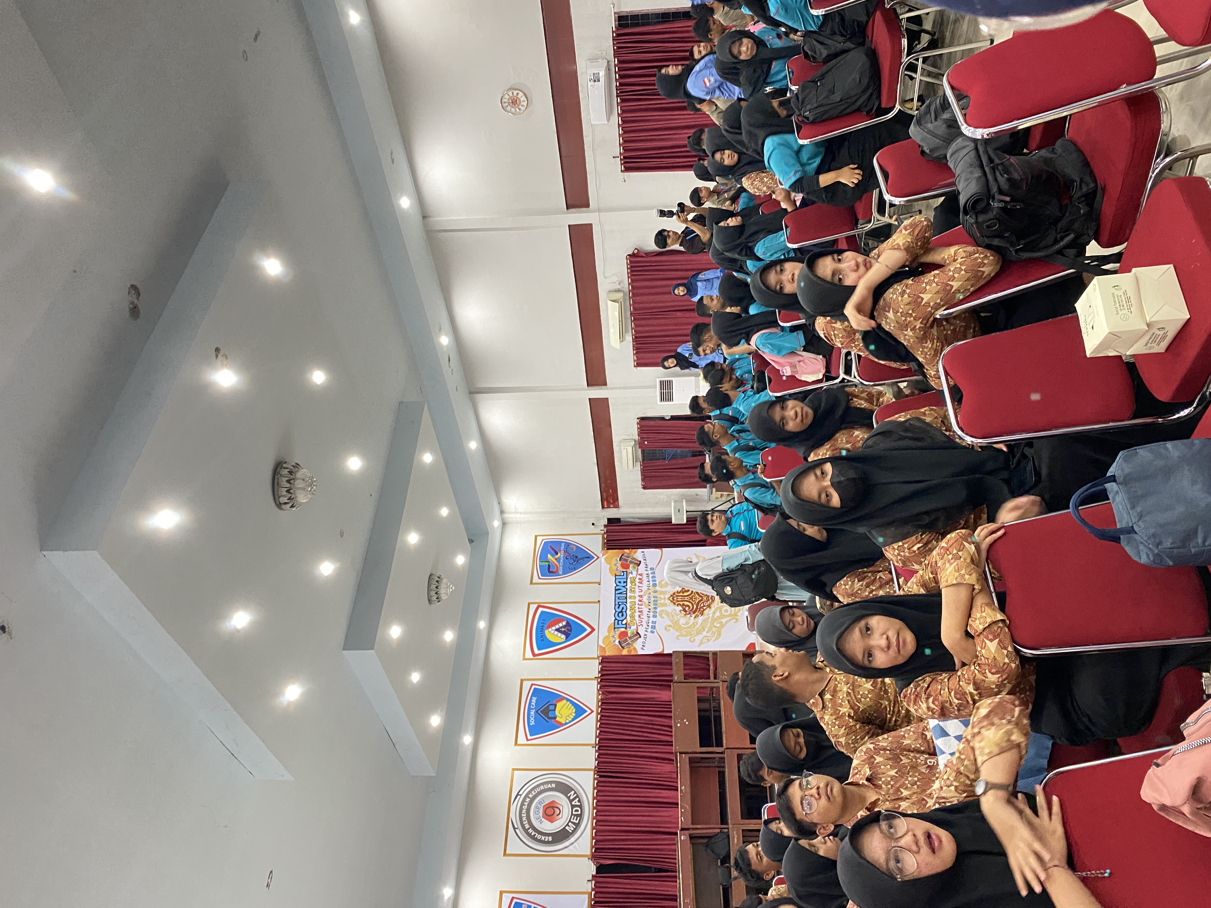 Dokumentasi Diskusi Ilmiah di SMK N 9 Medan (1)